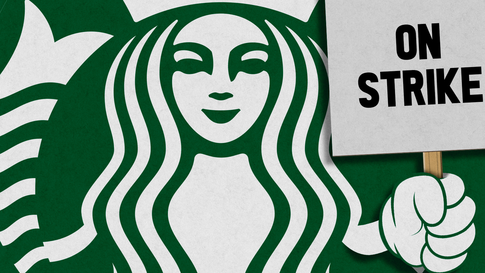 The Starbucks logo.