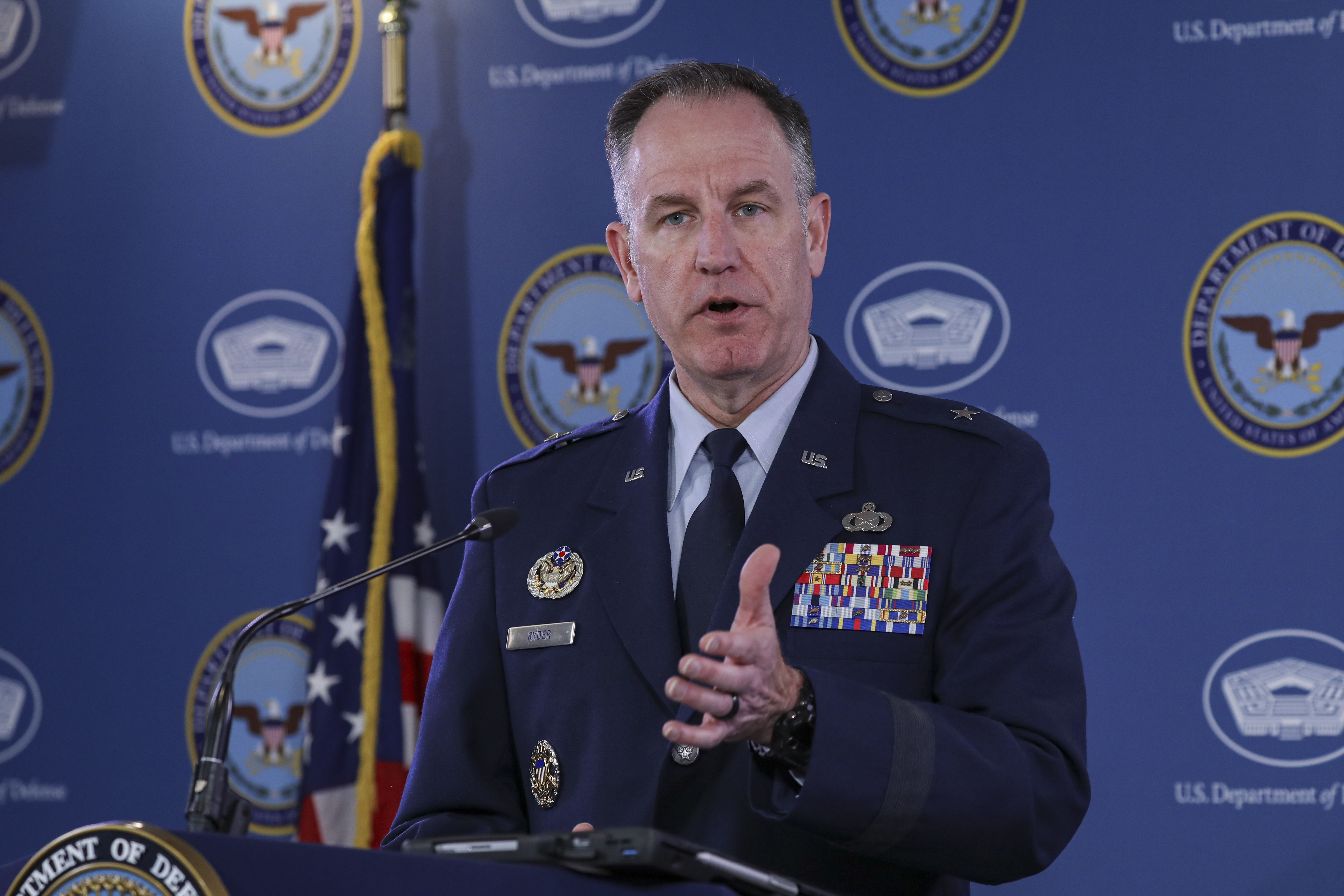 A U.S. Defense Department spokesperson discusses Pentagon document leaks