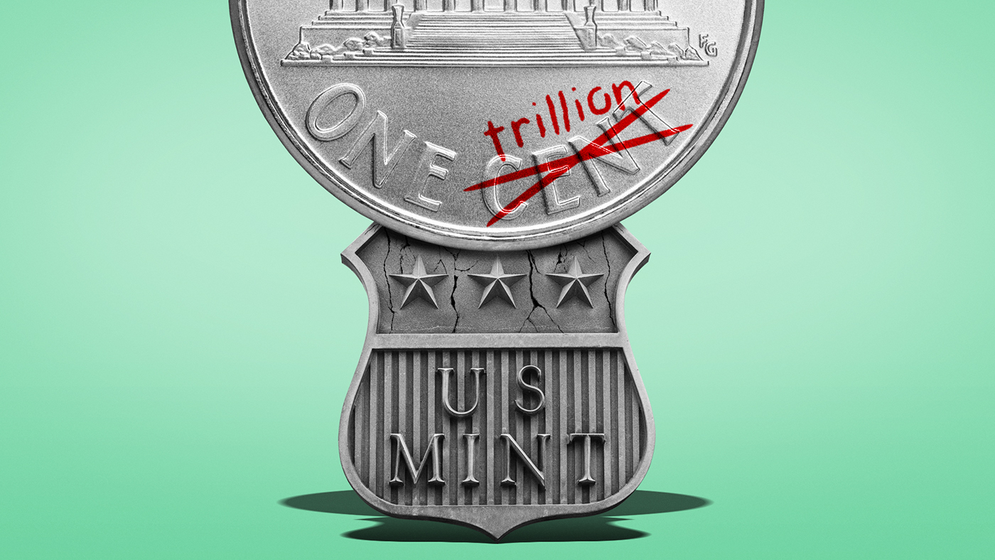 US Mint, trillion dollar coin