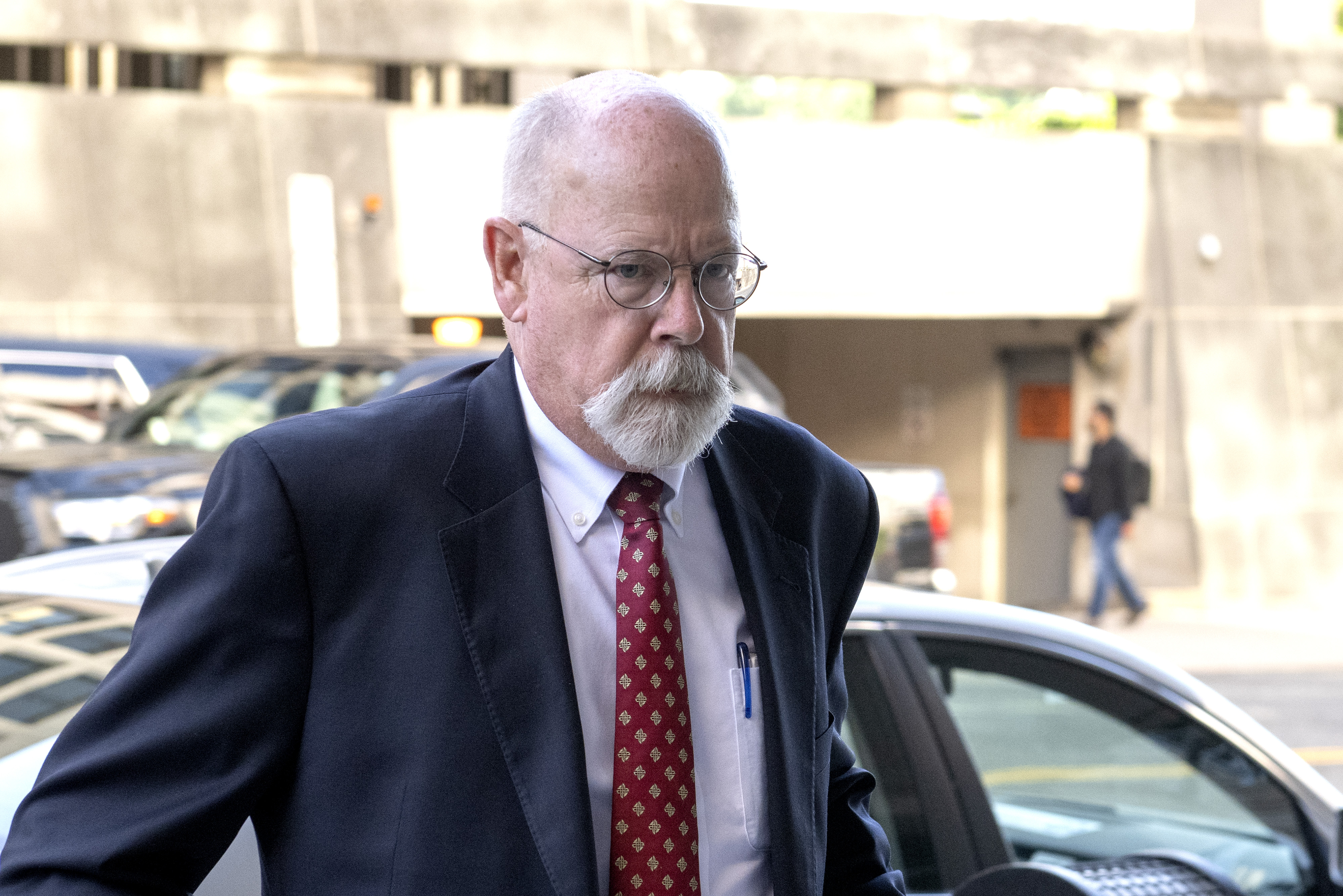 Special counsel John Durham outside U.S. District Court for the District of Columbia 