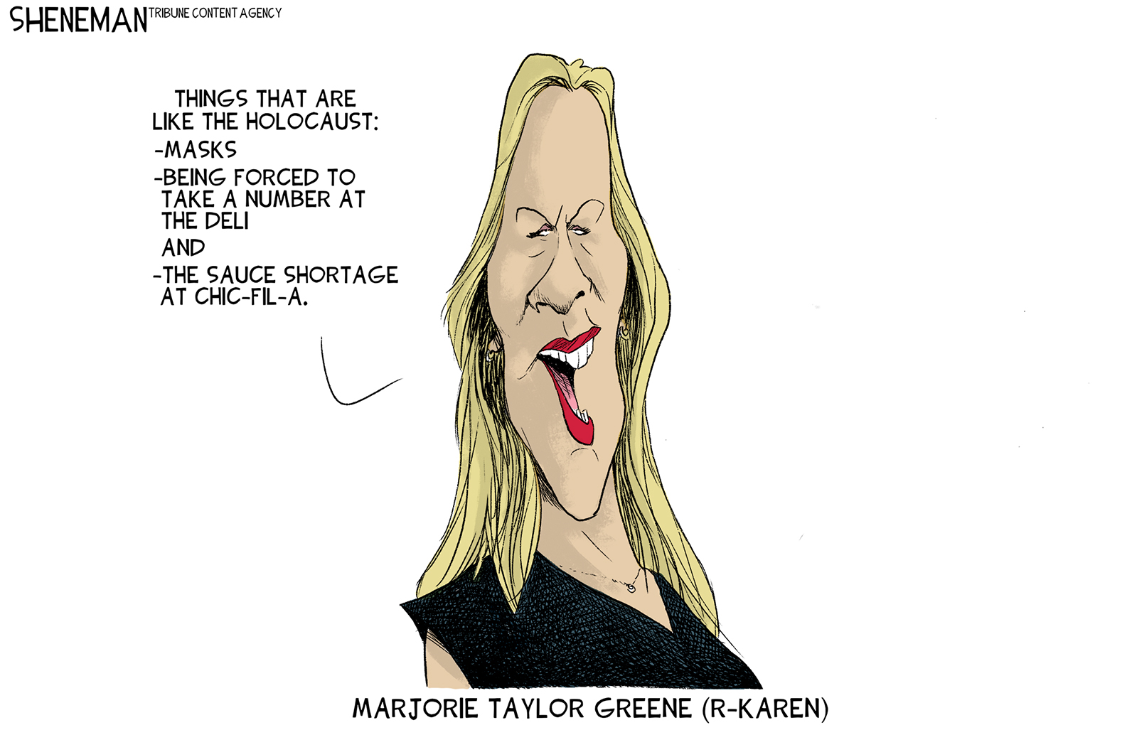 Marjorie Taylor Greene&#039;s terrible comparisons