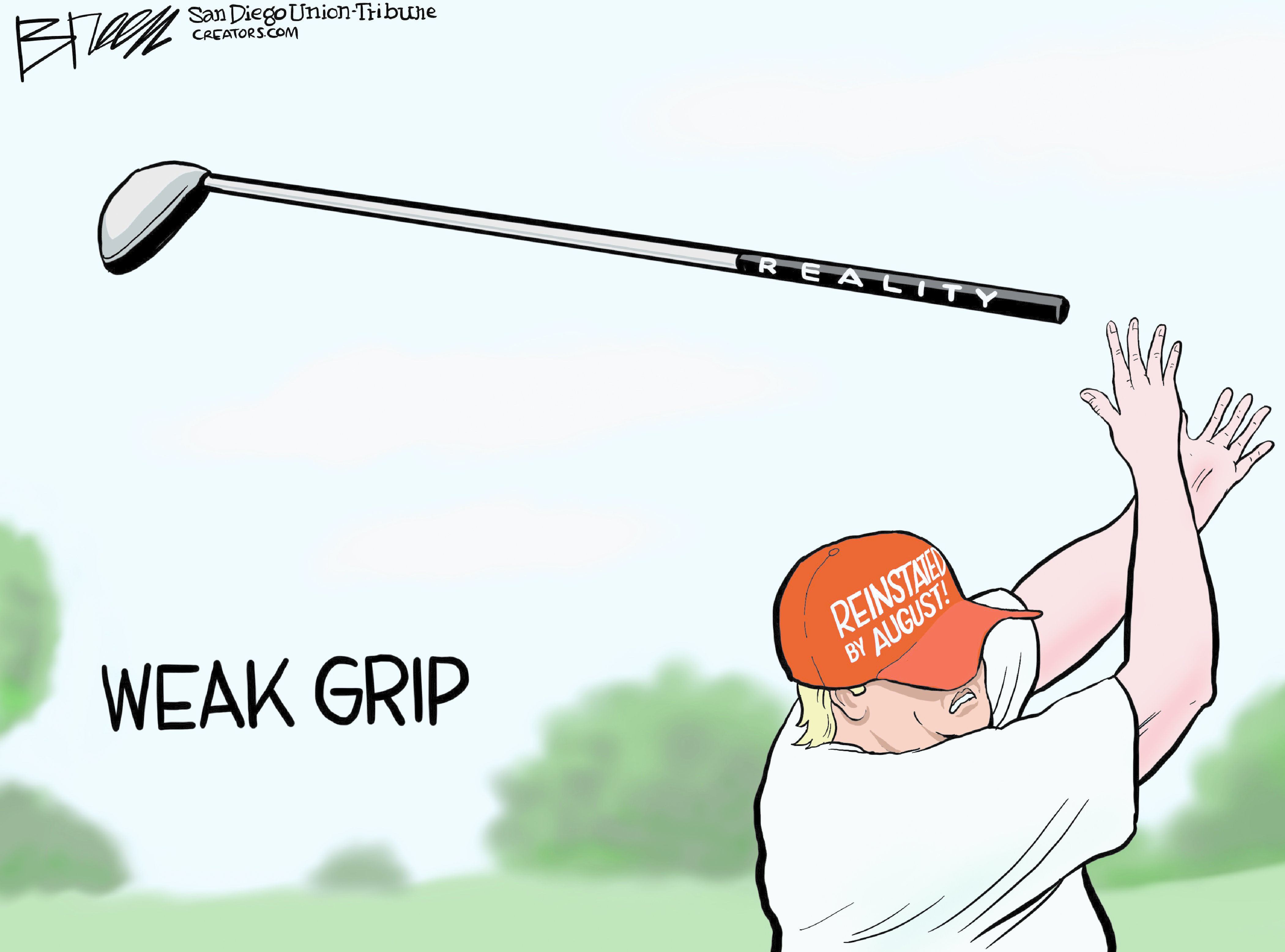 Trump&#039;s weak grip