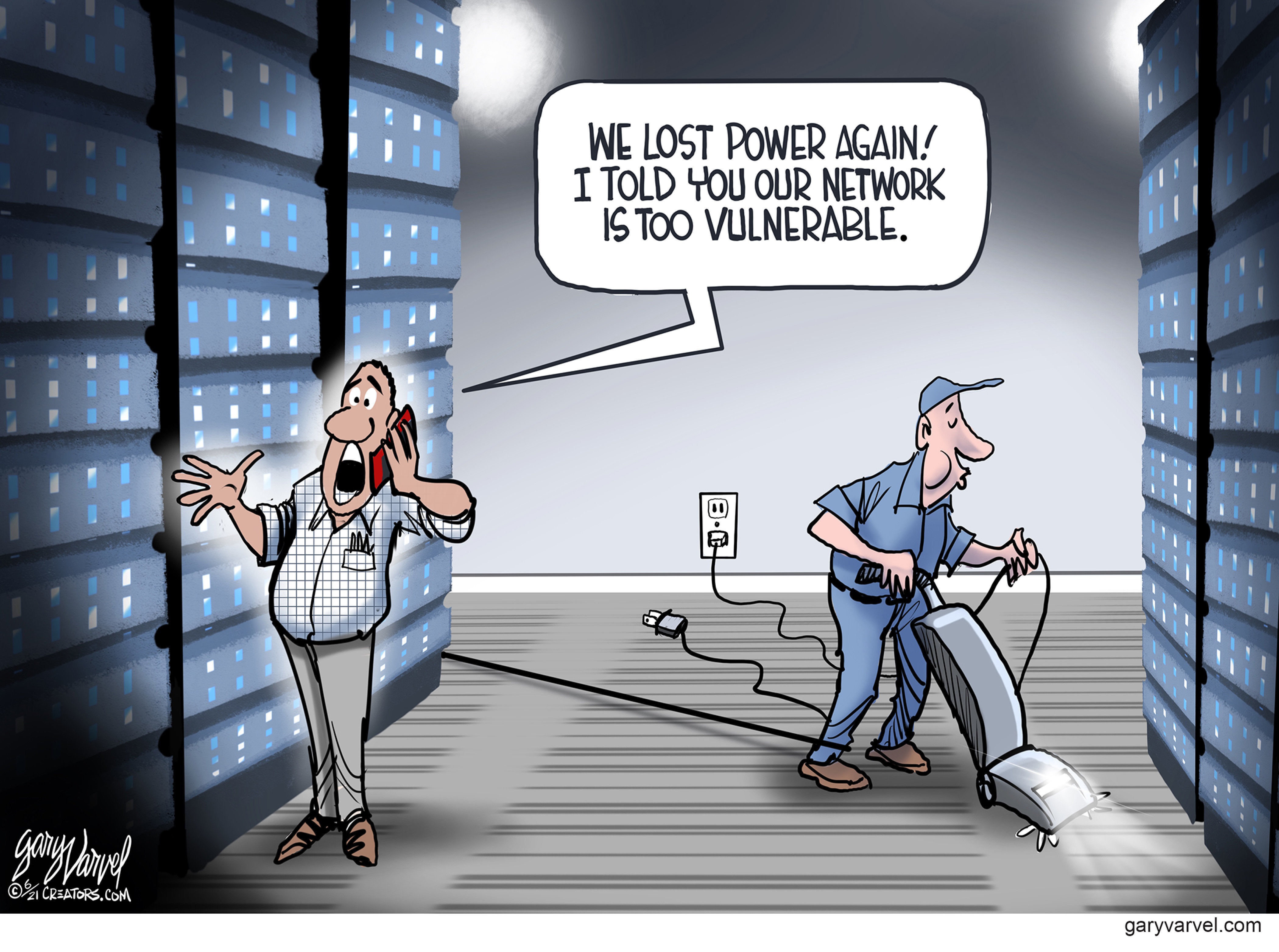 A delicate network