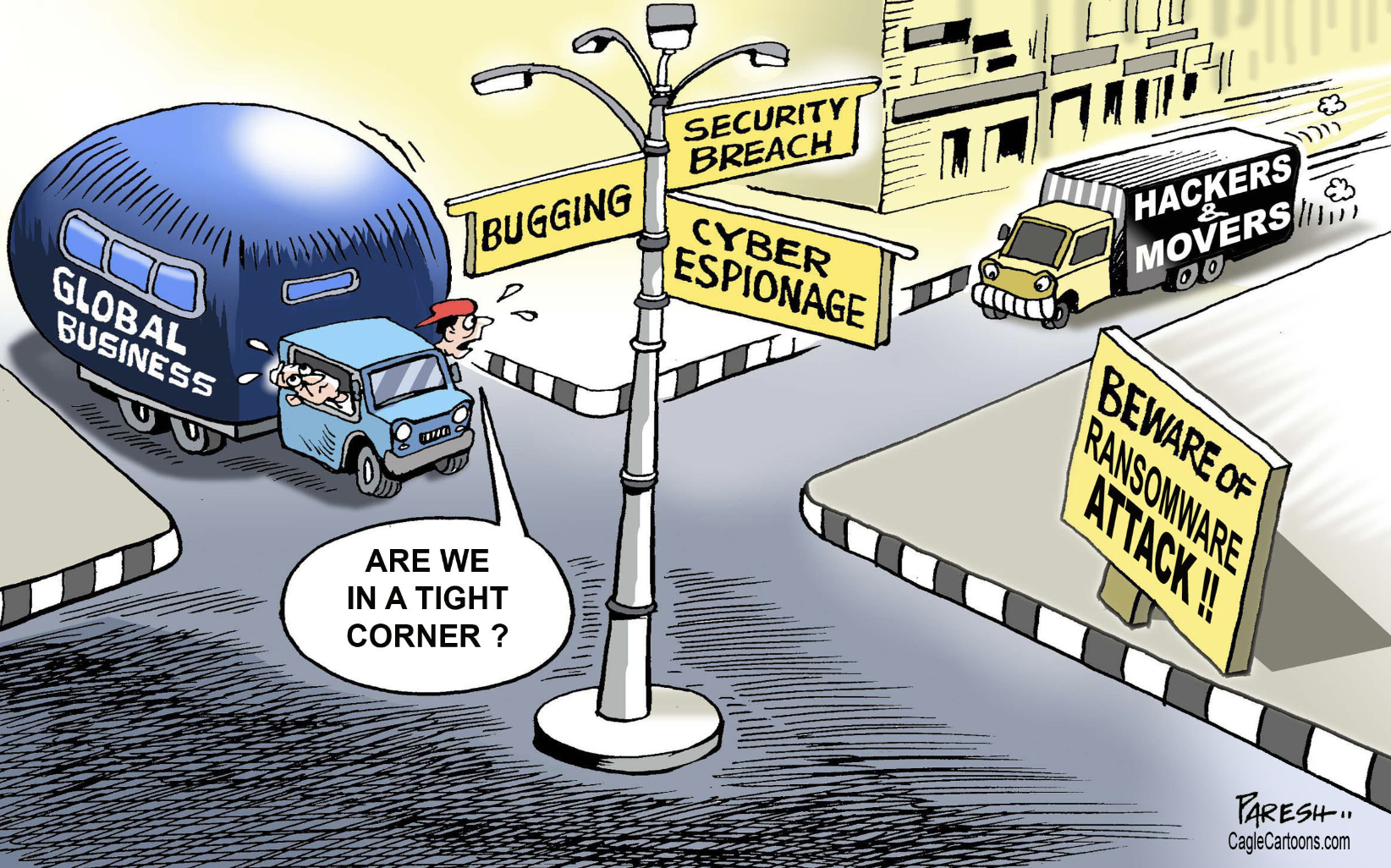 espionage traffic jam