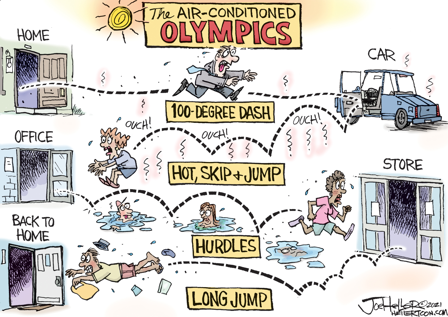 Air conditioned Olympics