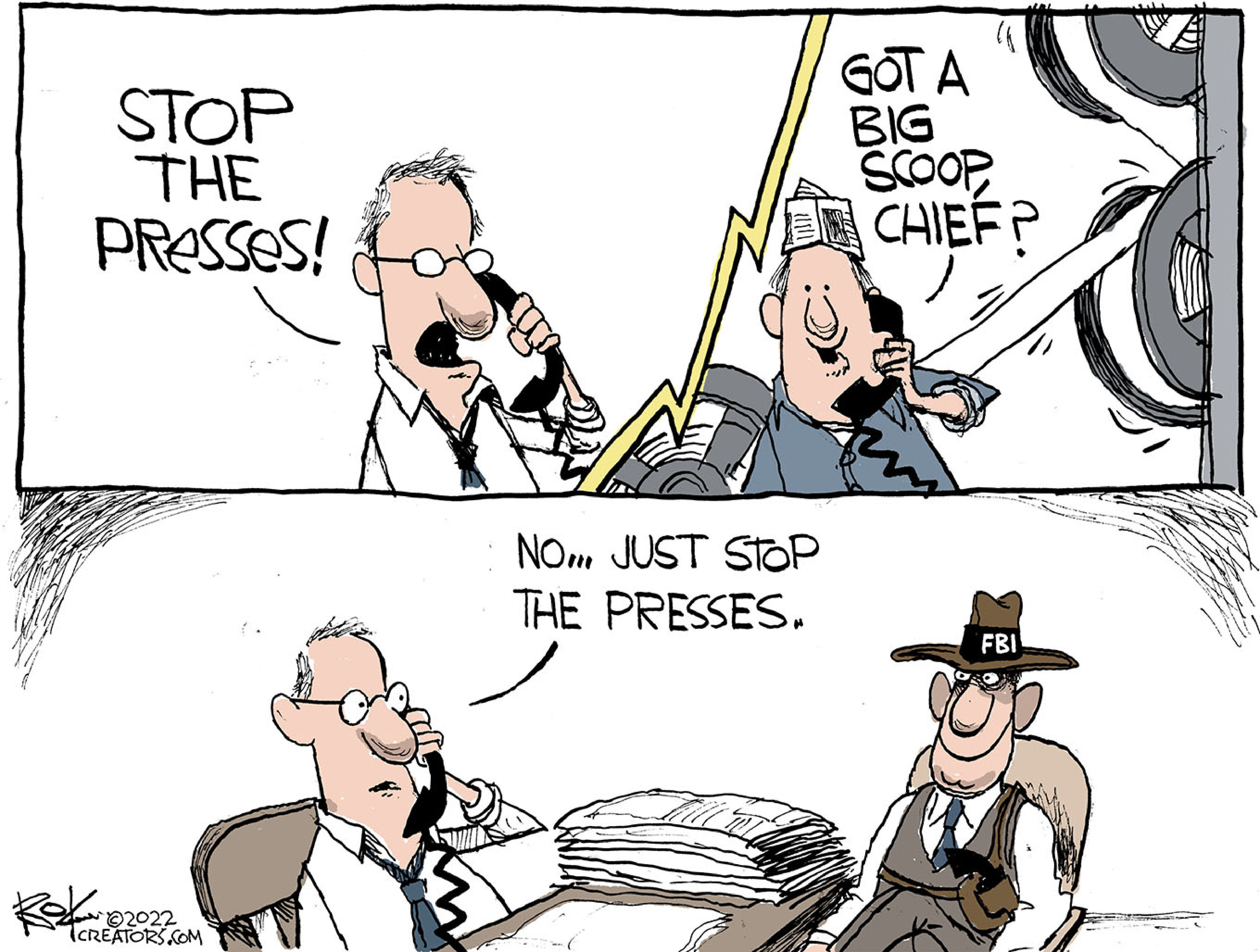 Editorial Cartoon.