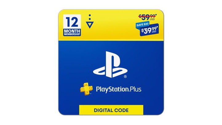 PlayStation Plus 12-month subscription