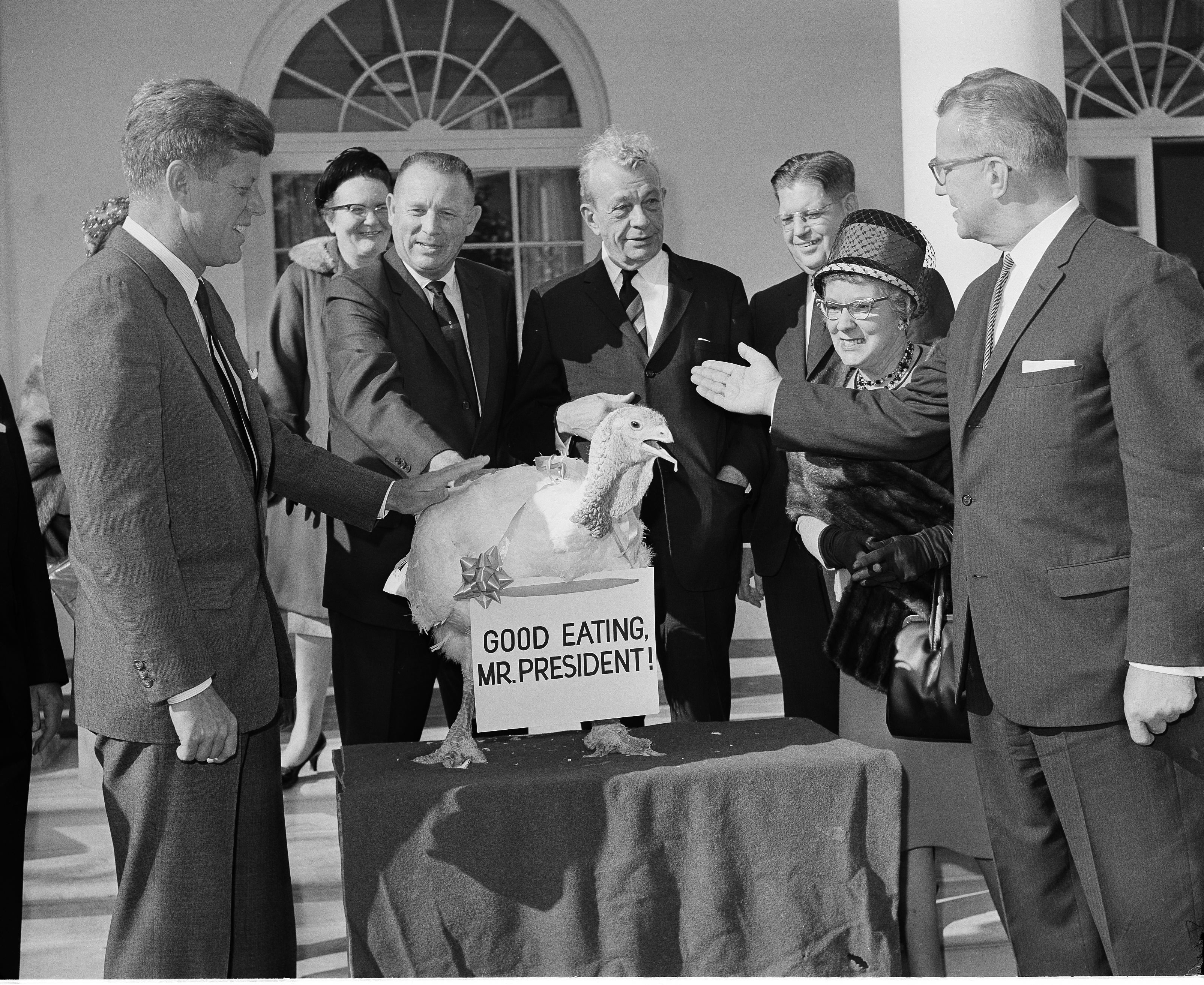 John. F Kennedy turkey pardon