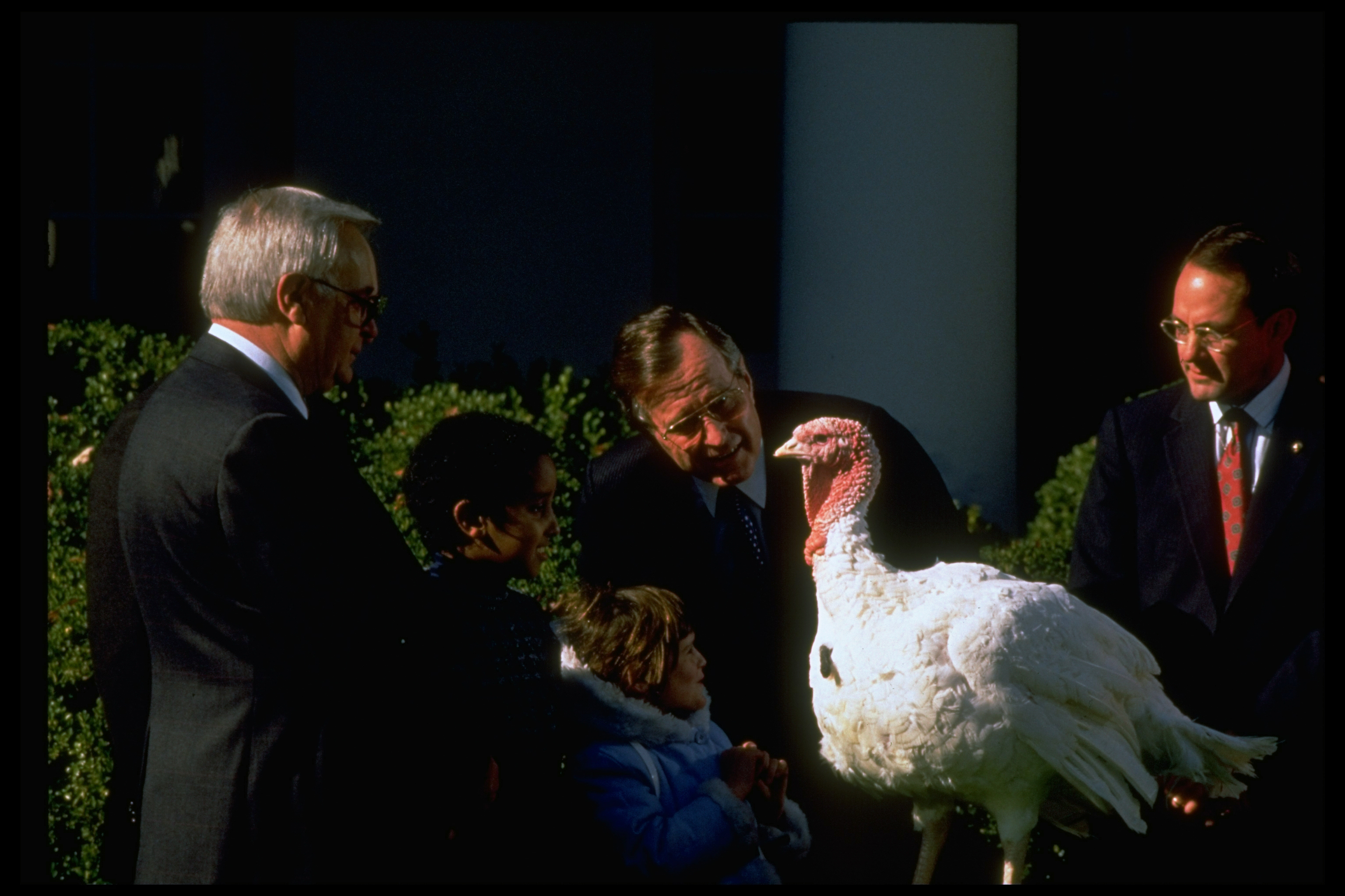 George H.W. Bush turkey pardon